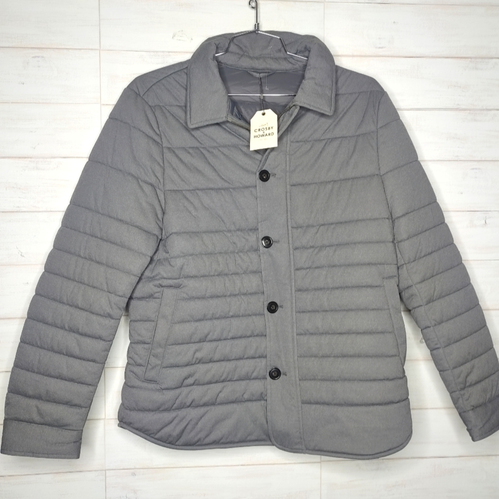 Crosby & Howard Women's Puffer Grey Heather Jacket